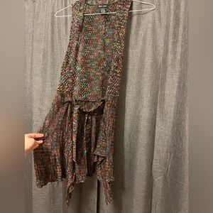 Super cute crochet vest!!